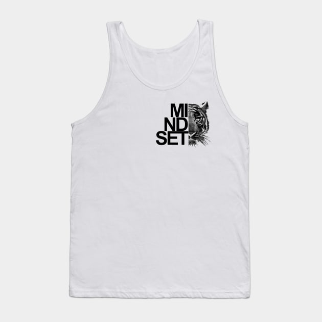 tiger mindset motiv Tank Top by Designation4